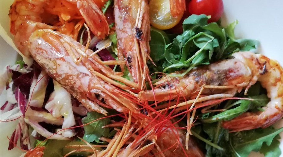 Insalata di gamberoni 