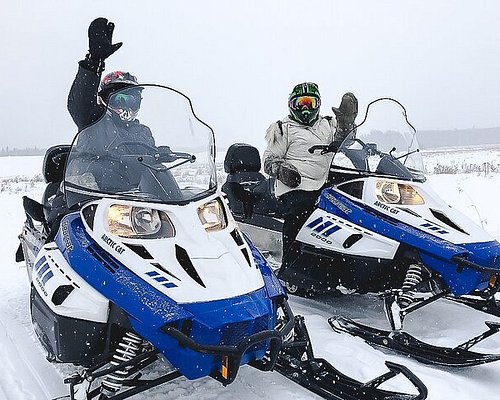 ‪Fairbanks Snowmobile Adventure from North Pole‬