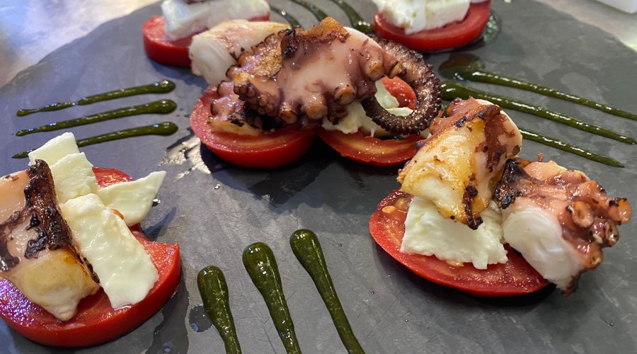 Caprese di polpo
