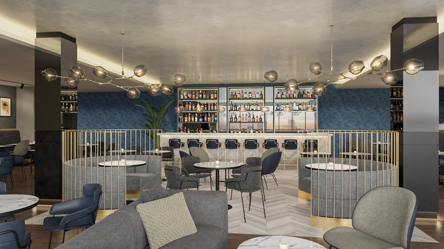 Sky Bar is located on the sixth floor, come and have cocktail on our terrace and enjoy the runway views.