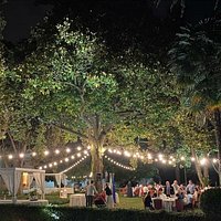 Il parco di sera