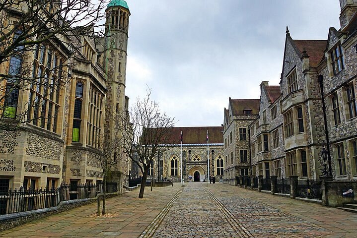 There are some ancient ruins in Southampton called Canute's