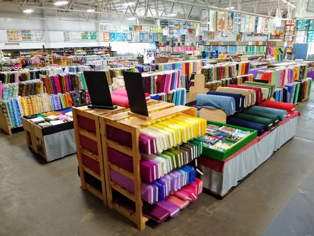 Fabric outlet shop