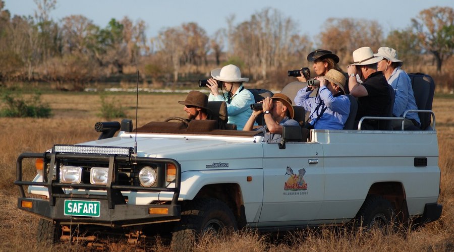 4WD Wildlife Sunset Safari. Departs the Lodge daily (2 hour tour). Operates May to end October. See spectacular bird life, water buffalo, the magnificent Mary River Floodplains & magical Top End sunsets.