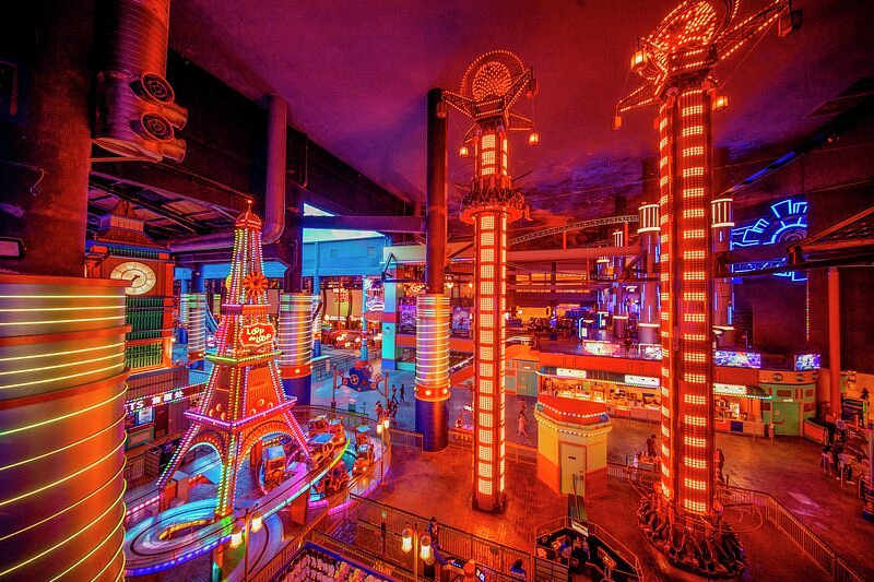 skytropolis indoor theme park tours