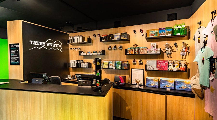 Tatry vnútri ponúkajú aj pekné a kvalitné produkty od slovenských výrobcov.