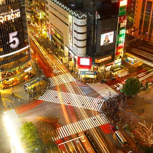 Shibuya Excel Hotel Tokyu in Shibuya, image may contain: Intersection, City, Street, Metropolis