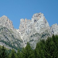 Il Loschiesuoi visto da Santa Fosca