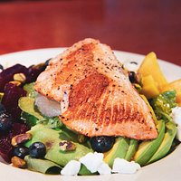 Super Food Salad with Salmon