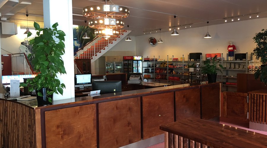 Reception area