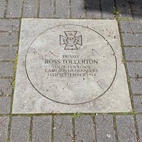 Ross Tollerton (VC) Plaque