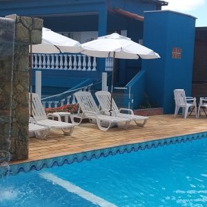 Vista da piscina