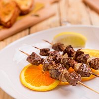 ArrostiGini Tipici con Fegato e Cipolla