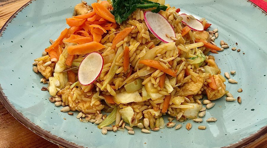 Veggie Wok with fried rice