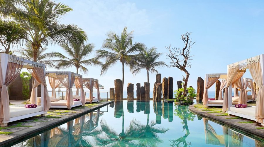 Main Pool and restaurant