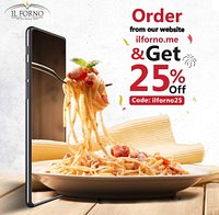 get 25 % with order in website