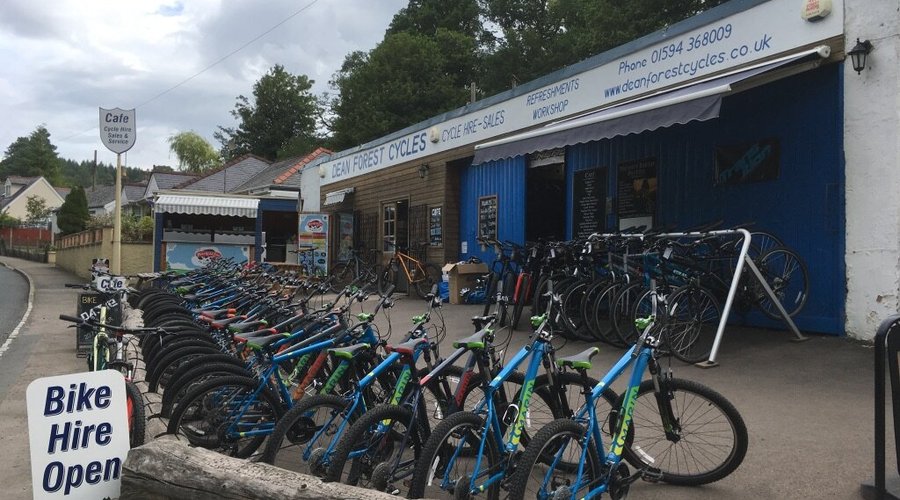 Bike hire at Dean Forest Cycles