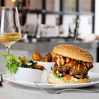 Famous BOB's burger from local IJSSELRUND beef. Spicy and juicy, the best in town.