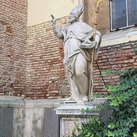 Socha svätého Mikuláša - Statue Sankt Nicolaus