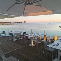 terrazza sul mare per godere i fantastici colori del tramonto