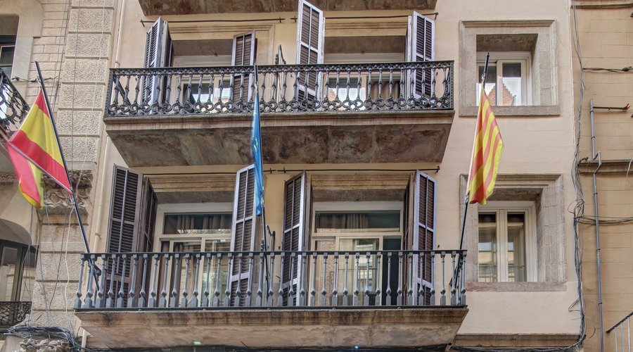 Fachada del hotel Ingles