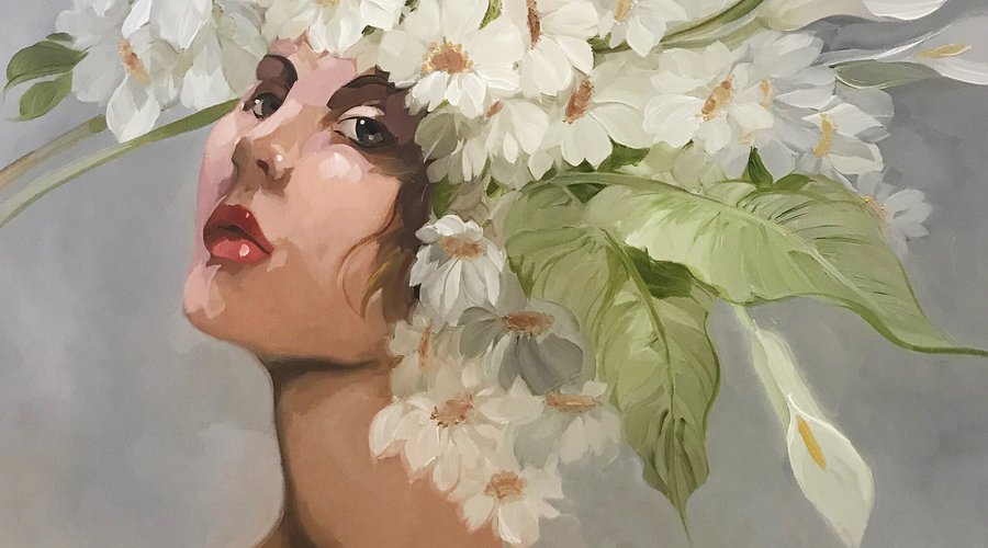Primaveira IV

A stunning floral portrait collaboration from two of the Algarve's most highly sought after artists; Fonseca Martins and Karen D'Oliveira.