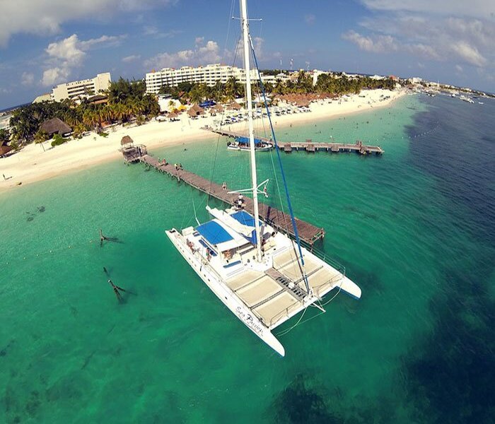 cancun catamaran