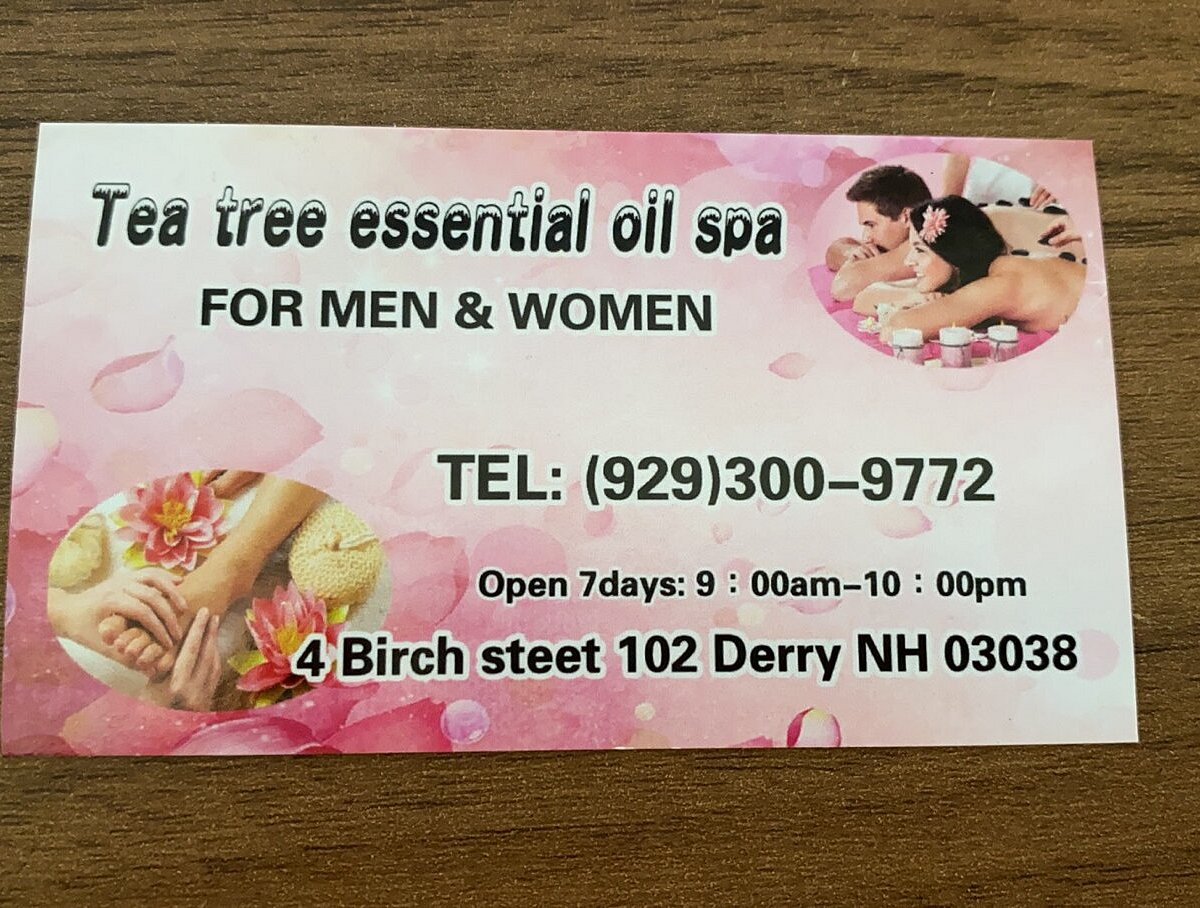 Tea Tree Essential Oil Spa Asian Massage Open Derry Tutto Quello Che Cè Da Sapere 5495