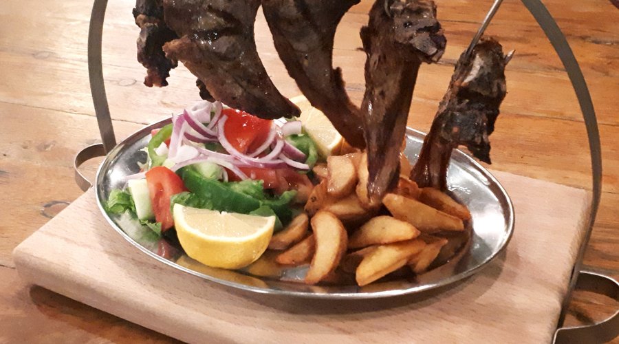 Lambchops in greek style!