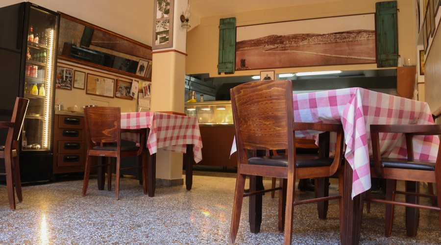 Tzivras restaurant. Traditional Greek cuisine since  1933.