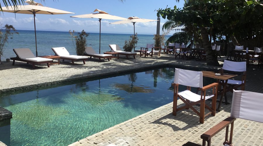 Piscine chez Idylle Beach Île Sainte Marie Madagascar