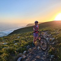 A sunset view from our coastal trails!