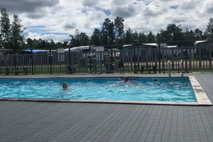 Pool och strand