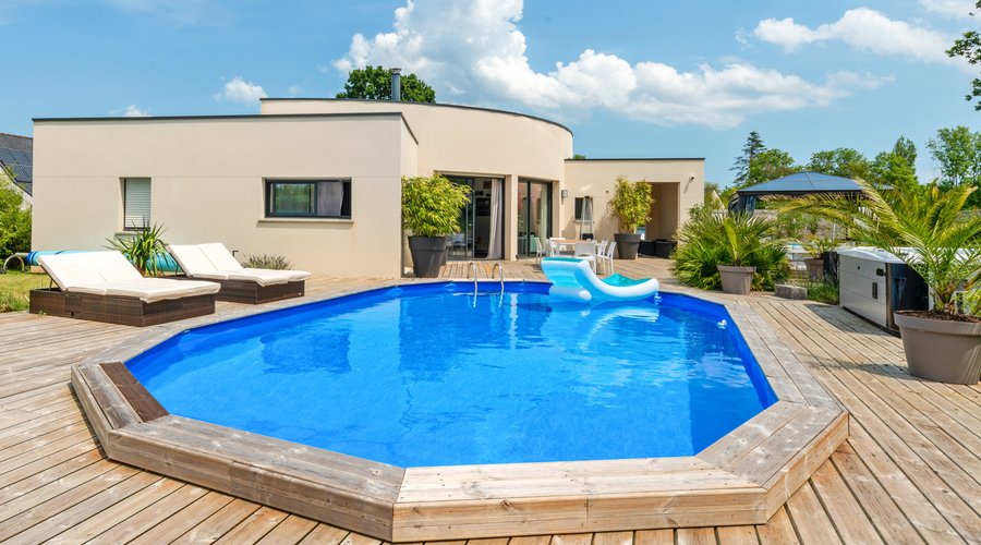 Piscine chauffée