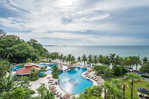 Royal Wing Suites & Spa Pattaya in Pattaya, image may contain: Hotel, Resort, Pool, Swimming Pool