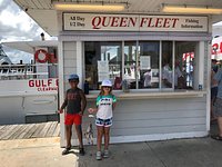 Our fish stringer (4 people fishing) on half day trip - Picture of Queen  Fleet Deep Sea Fishing, Clearwater - Tripadvisor