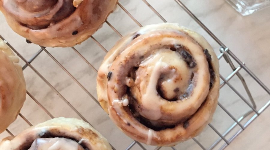 Freshly Baked Cinnamon Rolls 