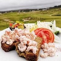 Open Prawn Sandwich