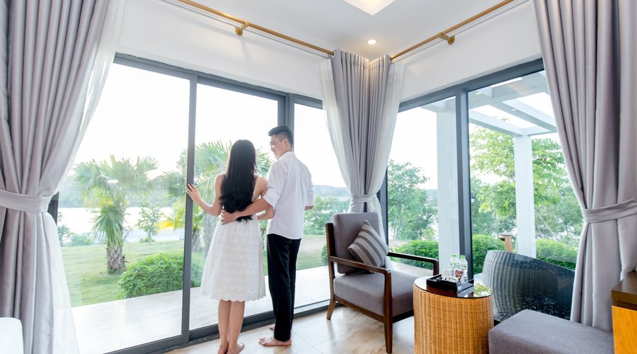 view khu villa