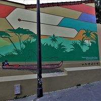 Détail de la fresque