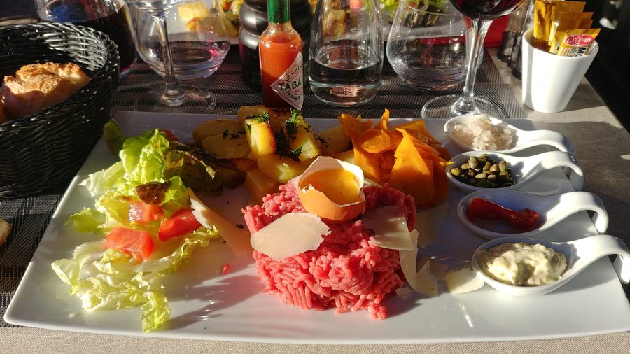 Tartare ( normal )  , pas le XL aussi proposé