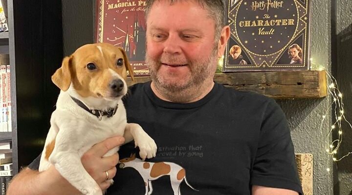 The owner Rune and the famous dog Edward!