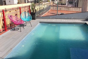 Piscina e praia