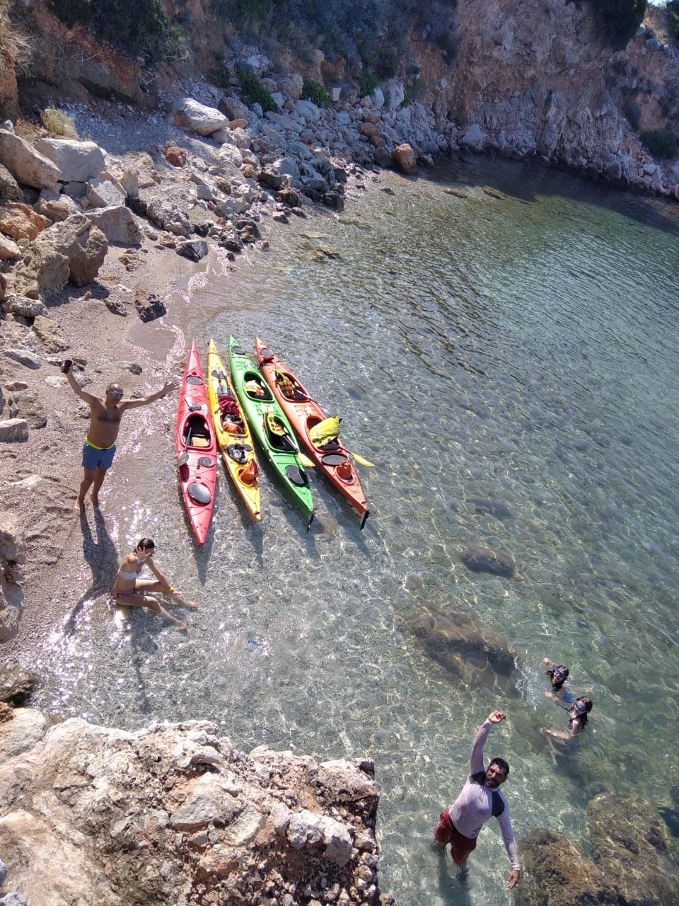 Tripadvisor | Sea kayak under Nafplio castles provided by Tribal Kayak ...