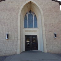 The entrance
