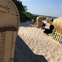 Pláž Timmendorf - Strand bei Rostock