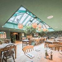 The Garden Room restaurant at The Westleton Crown