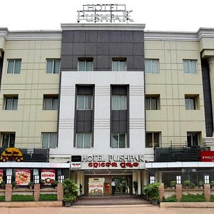 Front Elevation of Hotel Pushpak, Bhubaneswar.