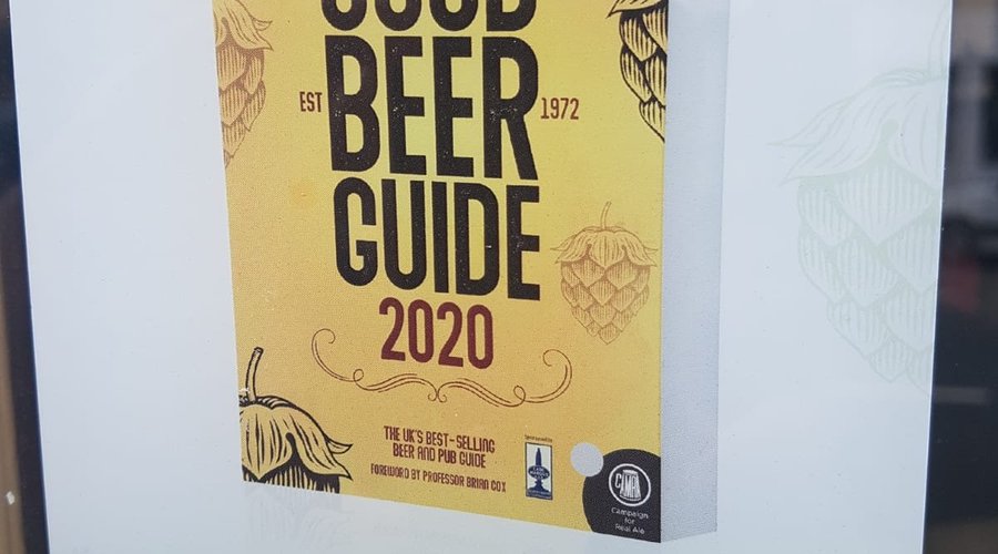 We are in the good BEER GUIDE 2020