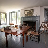 Guests can tour the inside of the historic home.